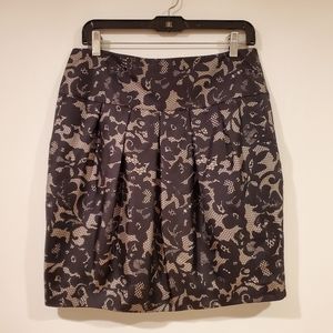Banana Republic Silk Pleated Skirt Women's Size 8
